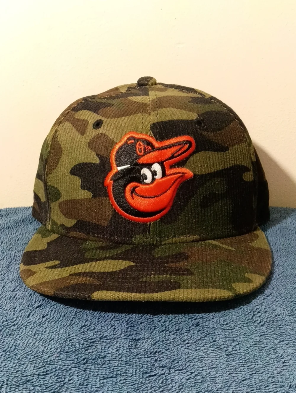 New Era Camo Baltimore Orioles Logo Hat - Green, Brown, Black, Orange